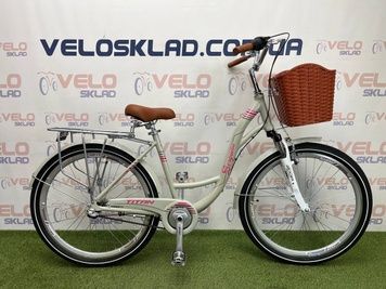 фото Міський велосипед Titan Bergamo 3 шв 26" 2024 планетарна втулка