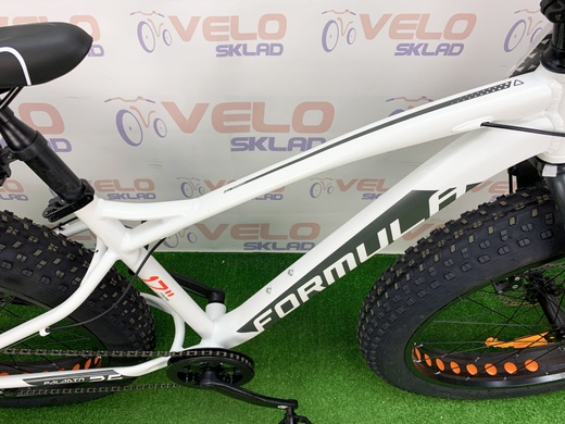 фото Велосипед AL 26" Formula PALADIN DD 2020 (бело-серый с оранжевым (м))