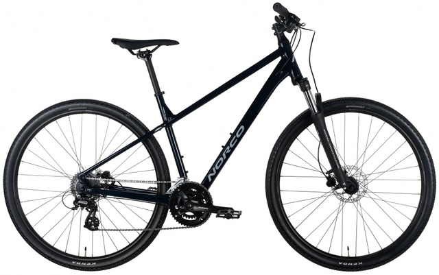 фото Велосипед міський 28" Norco XFR 2 (2023) blue black/grey