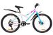 картинка Велосипед 24" Discovery FLINT 14G DD St с крылом Pl 2019 (бело-голубой с розовым) 2