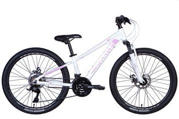 фото Велосипед підлітковий 24" Discovery QUBE AM DD 2024 (біло-рожевий (м)