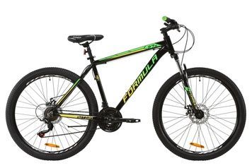 фото Велосипед AL 27.5" Formula MOTION AM DD 2020 (черно-салатово-желтый)
