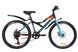 картинка Велосипед 24" Discovery FLINT 14G DD St с крылом Pl 2019 (черно-синий с оранжевым) 2