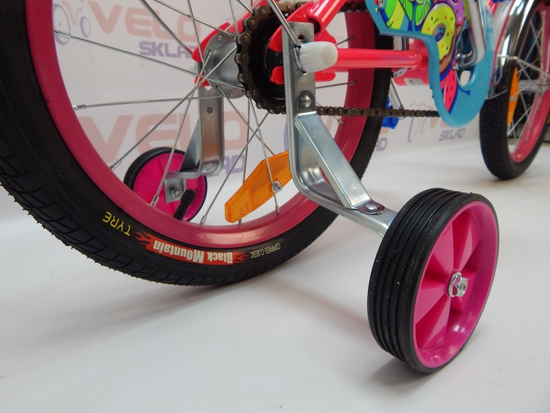 фото Велосипед 16" Formula FLOWER 14G St с багажником зад St, с крылом St 2019 (розовый)