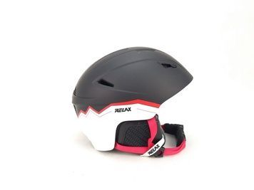 Шлем RELAX WILD BLACK/RED (размер L), L, 58, 59, 60