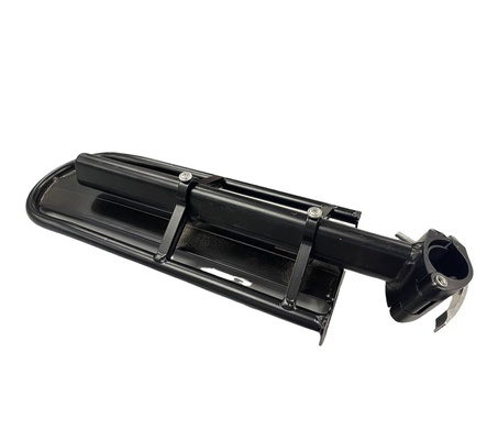 фото Багажник 24 - 29" алюміній консольний, міцн. за трубу сидіння ексцентриком, чорний
