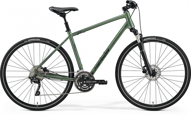 фото Велосипед міський 28" Merida CROSSWAY 300 (2023) matt fog green