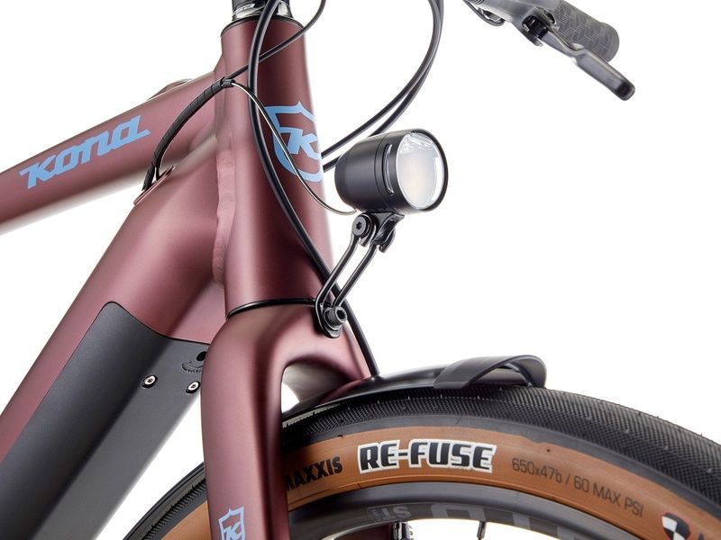 фото Электровелосипед 27,5" Kona Dew-E DL Satin Metallic Mauve