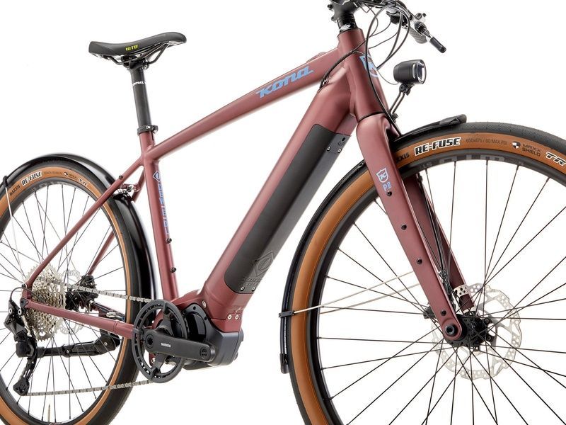 фото Электровелосипед 27,5" Kona Dew-E DL Satin Metallic Mauve