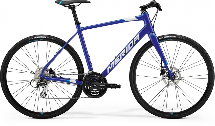фото Велосипед міський 28" Merida SPEEDER 100 (2021) dark blue(blue/white)