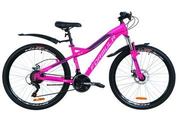 фото Велосипед 26" Formula ELECTRA AM 14G DD St с крылом Pl 2019 (розовый)