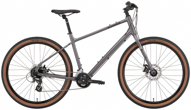 фото Велосипед міський 27,5" Kona Dew (2022) satin asphalt grey