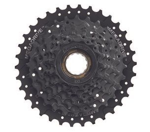 фото Трещетка SunRace MFM300 7DV E, 7 скоростей, 14-34T, Black