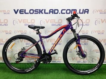 фото Велосипед AL 27.5" Formula ALPINA AM DD 2020 (фиолетовый с оранжевым)