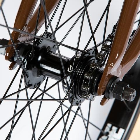 фото Велосипед 22" Stolen SPADE рама - 22.25" 2020 DARK CHOCOLATE W/ TAN WALLS, коричневый