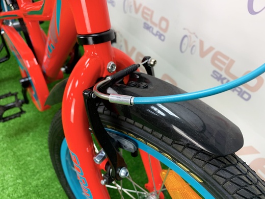 фото Велосипед 18" Formula STORMER 14G Al с крылом Pl 2019 (красный)