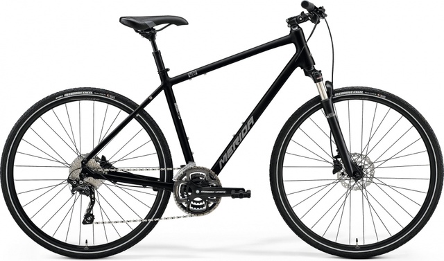 фото Велосипед міський 28" Merida CROSSWAY 300 (2023) Glossy black