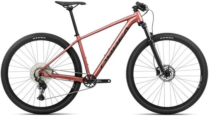 фото Велосипед гірський 29" Orbea ONNA 20 (2025) terracotta red matt/green gloss