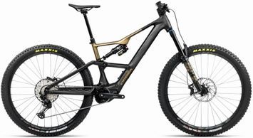 фото Велосипед гірський 29" Orbea RISE LT H10 (2025) diamond black/splash olive green matt