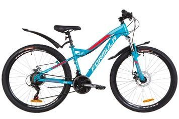 фото Велосипед 26" Formula ELECTRA AM 14G DD St с крылом Pl 2019 (аквамарин)