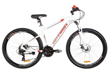 фото Велосипед 27.5" Optimabikes F-1 AM 14G DD Al 2019 (бело-красный)