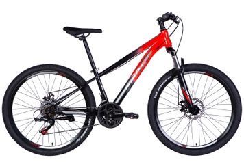 фото Велосипед ST 26" SPACE MARS DD FR рама-13" червоно-чорний (матовий) 2025