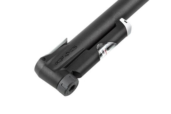 фото Насос компактный ONRIDE Counter 10 пластиковый, 25см, с манометром макс.давл 120PSI головка FV/AV