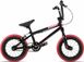 картинка Велосипед 12" Stolen AGENT 13.25" 2021 BLACK W/ DARK RED TIRES 1