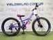 картинка Велосипед підлітковий Titan Calypso 24" 2024 фіолетовий 1
