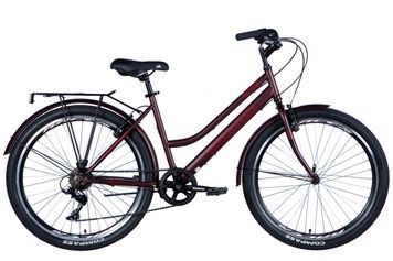 фото Велосипед жіночий ST 26" Discovery PRESTIGE WOMAN Vbr с багажником задн St с крылом St 2024