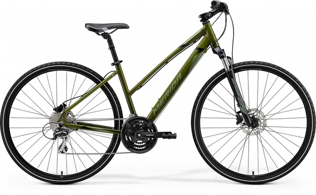 фото Велосипед женский 28" Merida CROSSWAY 20-D L (2021) moss green(silver-green/black)