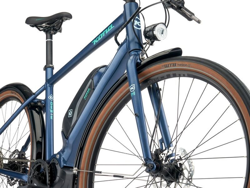 фото Електровелосипед 27,5" Kona Dew-E Satin Metallic Gose Blue