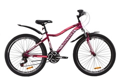 фото Велосипед ST 26" Discovery KELLY AM Vbr с крылом Pl 2020 (фиолетово-розовый)