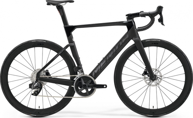 фото Велосипед шоссейный 28' Merida REACTO 7000 (2023) glossy black/matt black