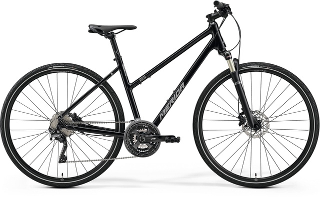 фото Велосипед міський 28" Merida CROSSWAY L XT-EDITION glossy black (matt silver)