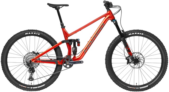 Велосипед двопідвіс 27,5" Norco Sight A2 (2023) orange/grey, S - 154 - 166 см, 150 - 160 см, 160 - 170 см