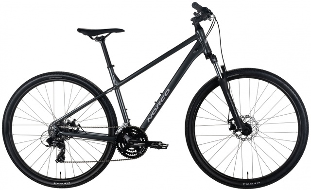 фото Велосипед міський 28" Norco XFR 3 (2023) grey/silver