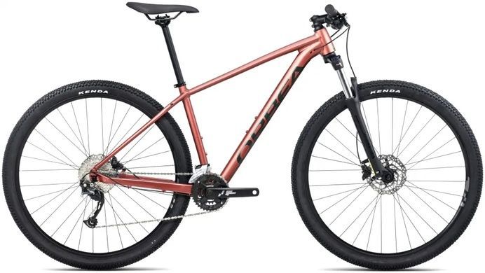 фото Велосипед гірський 27.5" Orbea ONNA 40 (2025) terracotta red matt/green gloss