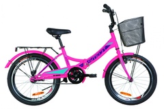фото Велосипед 20" Formula SMART 14G St с багажником зад St, с крылом St, с корзиной St 2019 (розовый)