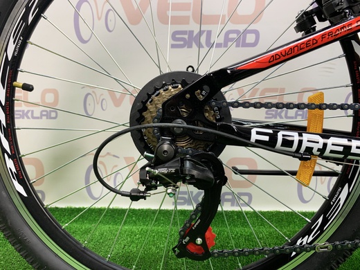 фото Велосипед 24" Formula FOREST 2020 (чорно-червоний)