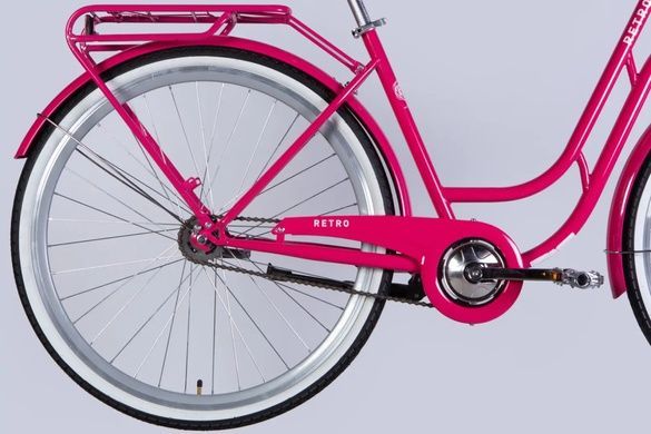 фото Велосипед ST 28" Dorozhnik RETRO Velosteel розовый 2025