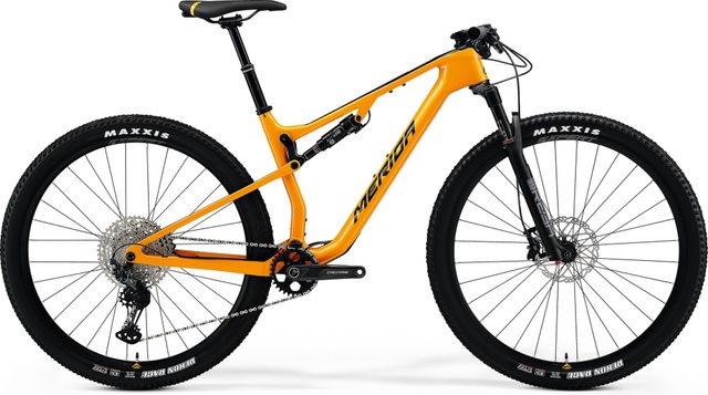 Велосипед двухподвес 29" Merida NINETY-SIX RC 5000 (2021) orange, S - 160 - 168 см, 160 - 170 см, 170 - 180 см