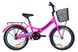 картинка Велосипед 20" Formula SMART 14G St с багажником зад St, с крылом St, с корзиной St 2019 (розовый) 2
