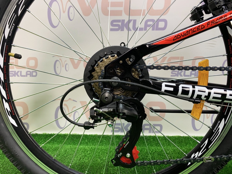 фото Велосипед 24" Formula FOREST 2020 (черно-красный)