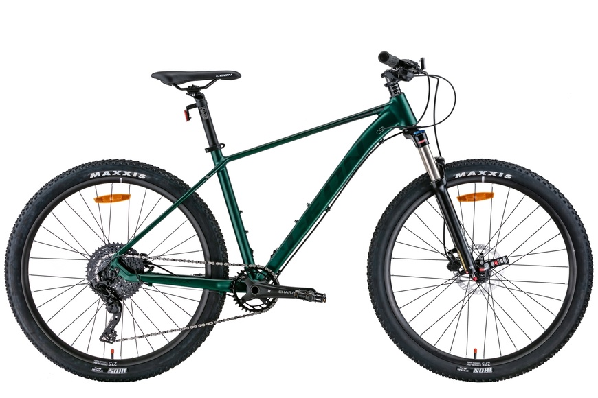 фото Велосипед 27.5" Leon XC-40 AM Hydraulic lock out HDD 2022 (зеленый с черным (м))