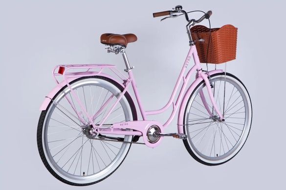 фото Велосипед ST 28" Dorozhnik RETRO Velosteel світло-рожевий 2025