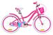 картинка Велосипед 20" Formula CREAM 14G Al с крылом St, с корзиной Pl 2019 (розовый с голубым) 1