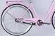 картинка Велосипед ST 28" Dorozhnik RETRO Velosteel світло-рожевий 2025 3