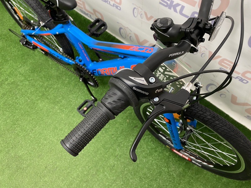 фото Велосипед AL 20" Formula ACID 1.0 Vbr 2021 (синьо-чорно-помаранчевий)