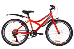 фото Велосипед 24" Discovery FLINT 14G Vbr St с крылом Pl 2019 (оранжевый )